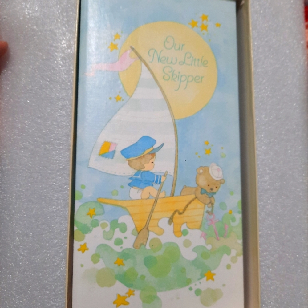 Vintage American greetings infant photo album